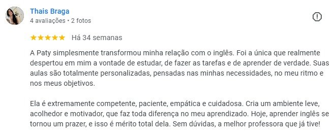 Avaliação de aluno